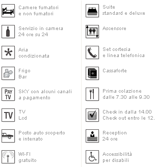 Elenco dotazioni Le Dotazioni